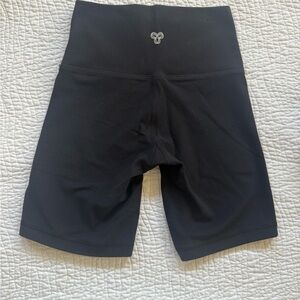 Black High-Waisted Women's Shorts